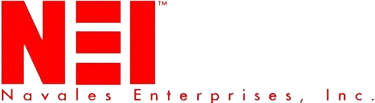 A red and white logo for enterprise