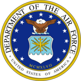 The department of the air force seal is shown.